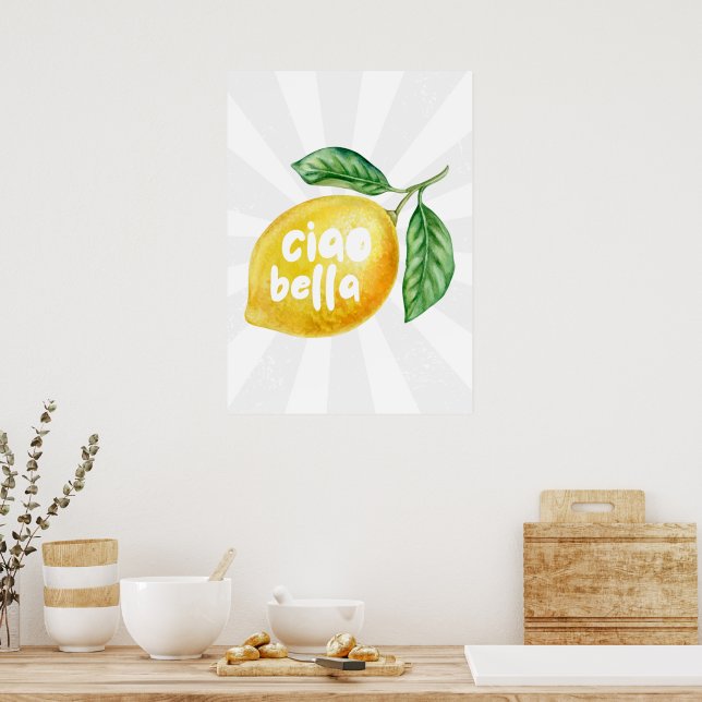 Affiche Ciao bella (Cuisine)