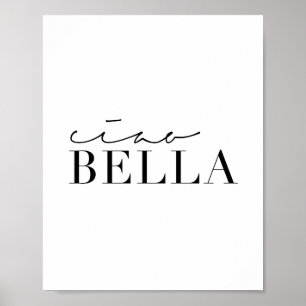 Affiche Ciao Bella
