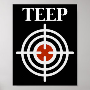 Affiche Cible de Teep Muay Thai Kick Boxing Mma Fig