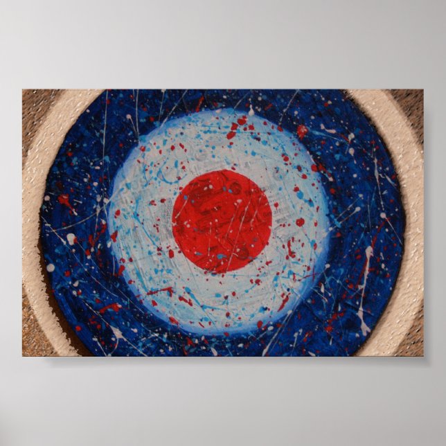 Affiche Cible du mode (Devant)