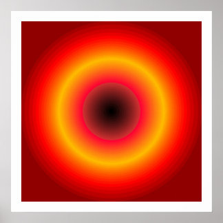 Affiche Cibles concentré d'art pop 01