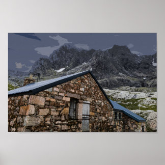 Affiche CIC Hut, Ben Nevis, Écosse