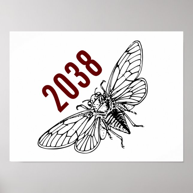 Affiche Cicadas 2038 (Devant)