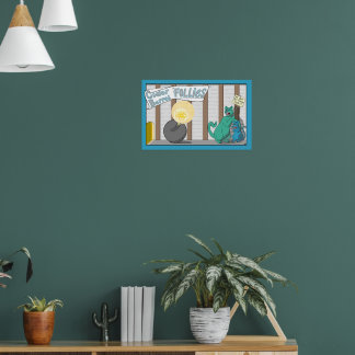 Affiche Cider Barrell Follies Comic