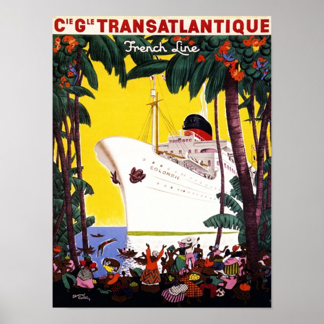 Affiche Ciegle Transatlantique (Devant)