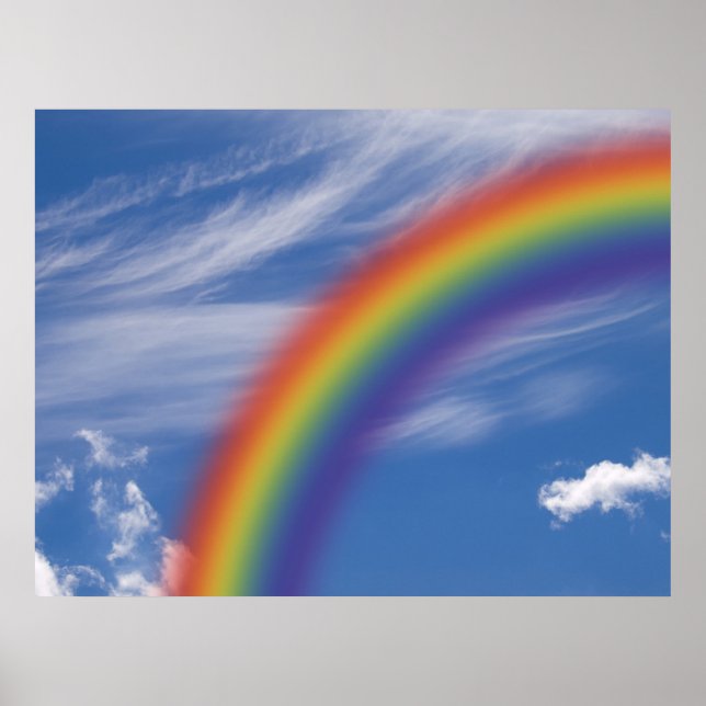 Affiche Ciel arc-en-ciel (Devant)
