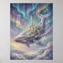 Ciel Baleine Rêve de la Cité de Cristal