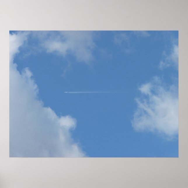 Affiche ciel bleu (Devant)