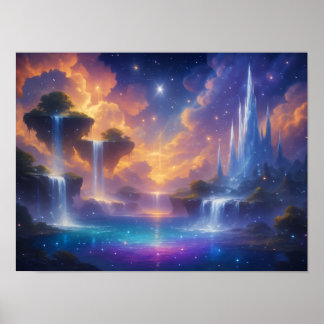 Affiche Ciel céleste