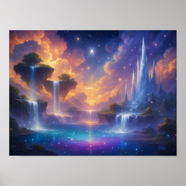 Affiche Ciel céleste (Devant)