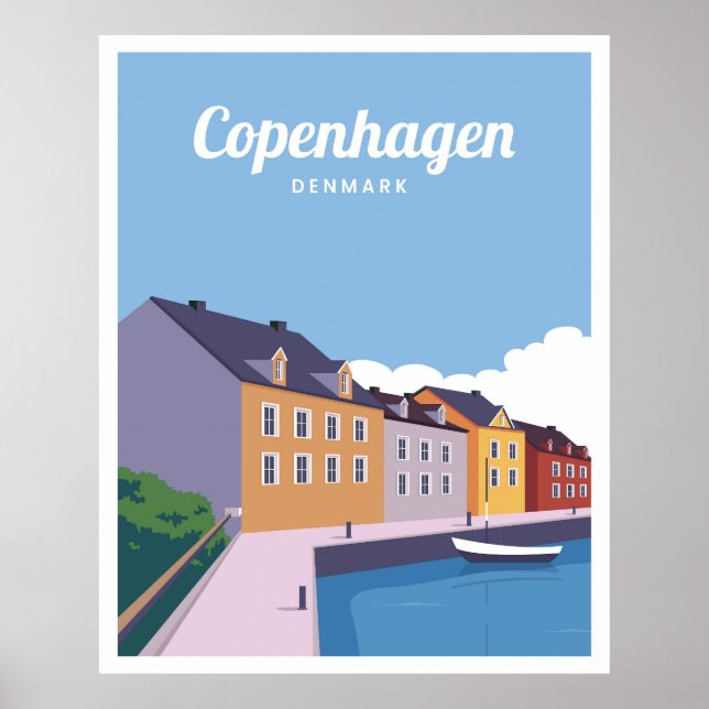 Affiche Ciel de Copenhague (Devant)