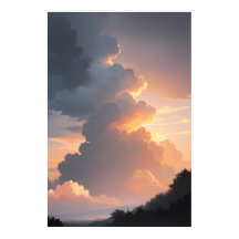 Ciel de coucher de soleil