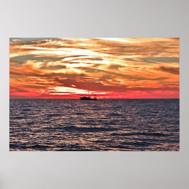 Affiche Ciel en feu (Devant)