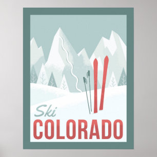 Affiche Ciel le Colorado