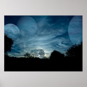 Affiche Ciel nocturne