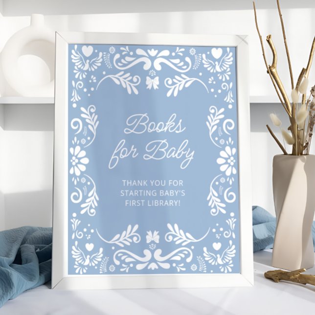Affiche Cielito Lindo Baby shower mexicain Livres pour béb (Créateur téléchargé)