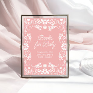 Affiche Cielito Lindo Baby shower mexicain Livres pour béb