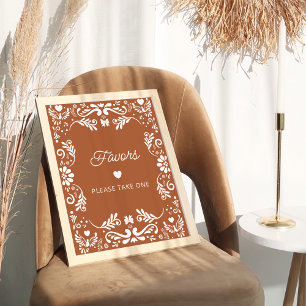 Affiche Cielito Lindo Baby shower mexicain Privilèges