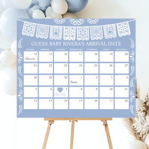 Affiche Cielito Lindo Devine le calendrier de la date d'éc
