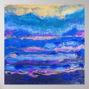 Affiche Ciels dorés