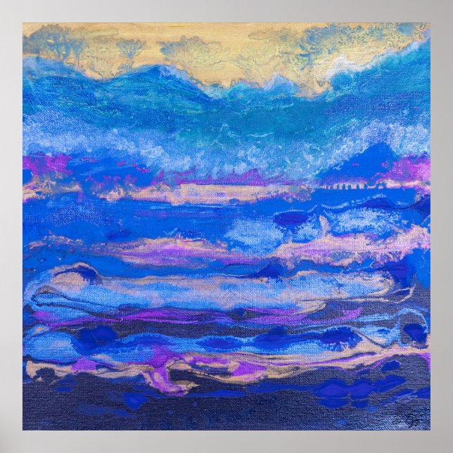 Affiche Ciels dorés (Devant)