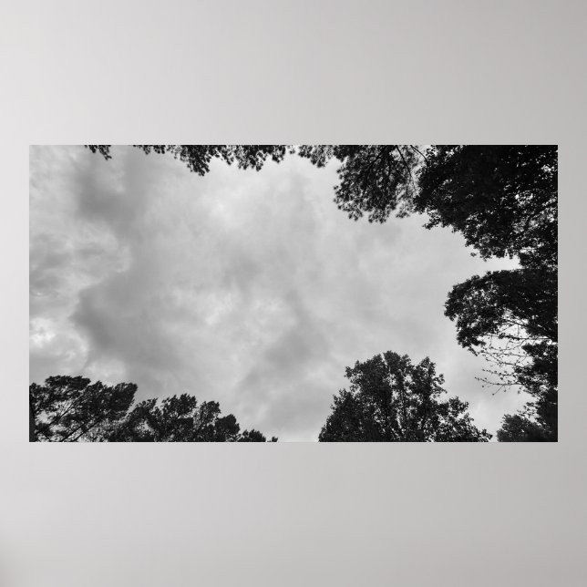 Affiche Ciels nuageux, (Devant)