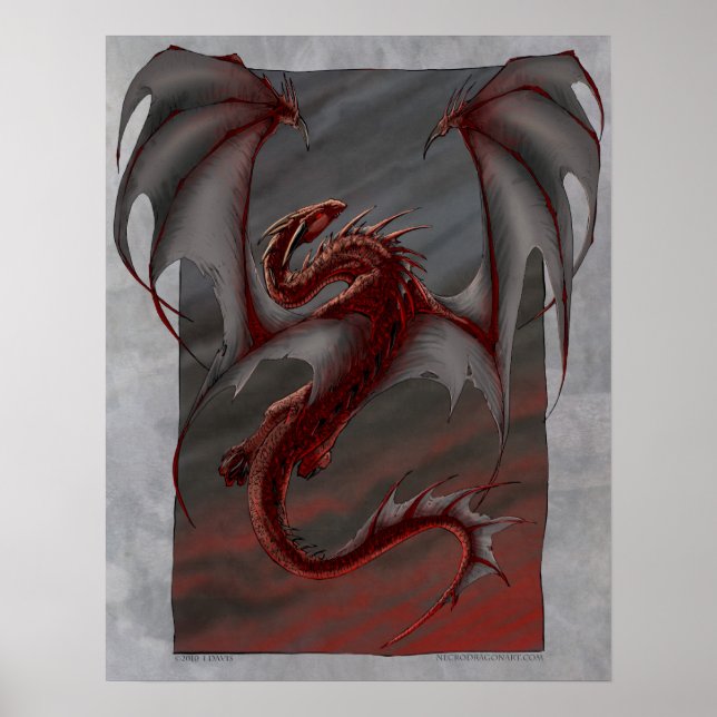 Affiche Ciels rouges (Devant)