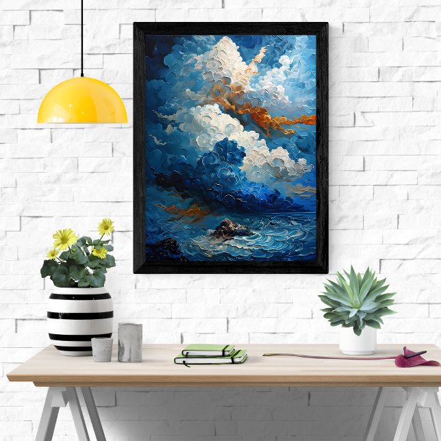 Affiche Ciels turbulents (Créateur téléchargé)