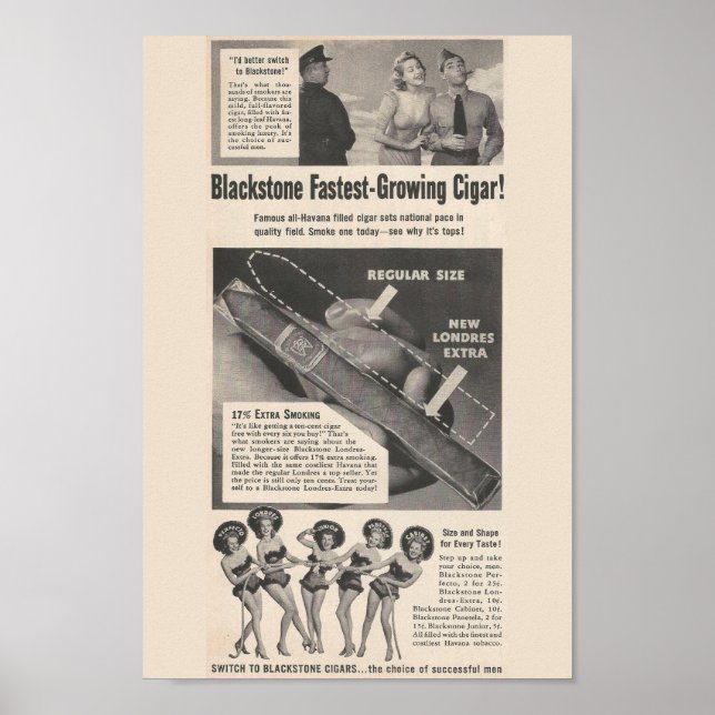 Affiche Cigar 1941 (Devant)