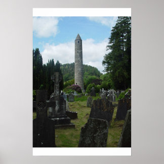 Affiche cimetière irlandais