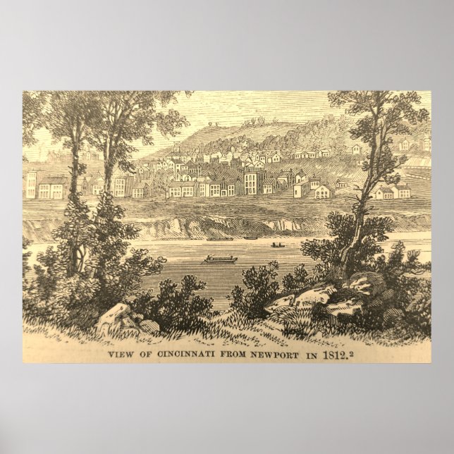 Affiche Cincinnati en 1812 (Devant)