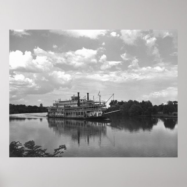Affiche Cincinnati Excursion Steamer : 1942 (Devant)