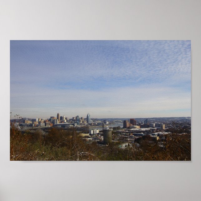 Affiche Cincinnati, OH et le nord du Kentucky (Devant)