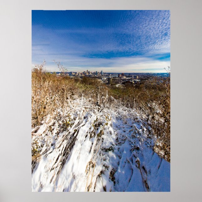 Affiche Cincinnati, Ohio Vu Du Parc Devou, Kentucky (Devant)