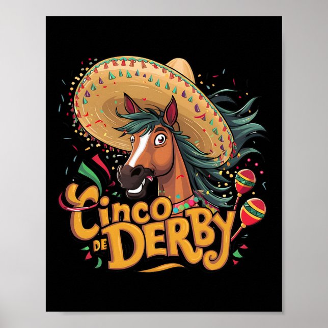Affiche Cinco De Der Mexican Cinco De Mayo (Devant)