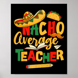 Affiche Cinco De Mayo Byck À L'École Mexicaine Nacho Moyen
