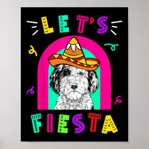 Affiche Cinco De Mayo Chien Fêtons Camisa 5 De Mayo Me