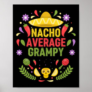 Affiche Cinco De Mayo Drôle Nacho Grampy Moyen