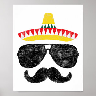 Affiche Cinco De Mayo Fête Chemises Drôle Cinco De Mayo Mu