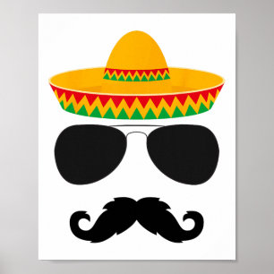 Affiche Cinco De Mayo Fête Chemises Drôle Cinco De Mayo Mu