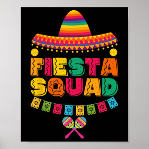 Affiche Cinco De Mayo Fiesta Squad Famille A