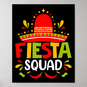Affiche Cinco De Mayo Fiesta Squad Famille A