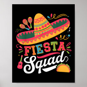 Affiche Cinco De Mayo Fiesta Squad Famille A