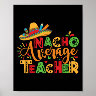Affiche Cinco De Mayo Retour À L'École Mexicaine Nacho Moy