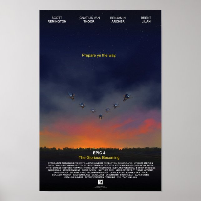 Affiche cinématographique 'The Glorious Beck' (Devant)