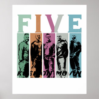 Affiche Cinq