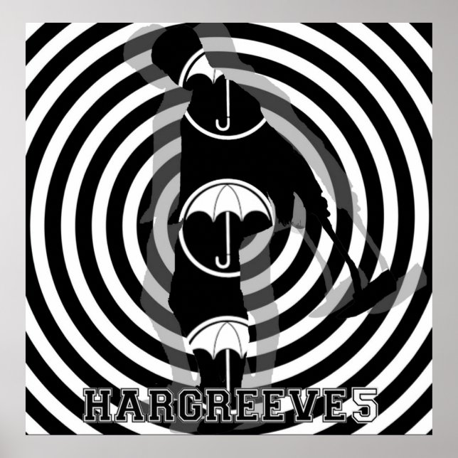 Affiche Cinq académie parapluie (Devant)