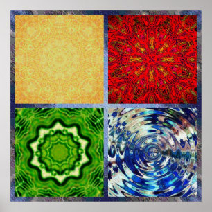 Affiche Cinq éléments