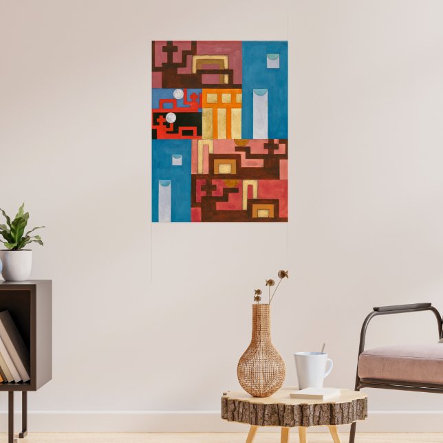 Affiche Cinq figures étendues | Sophie Taeuber-Arp | (Salon 3)