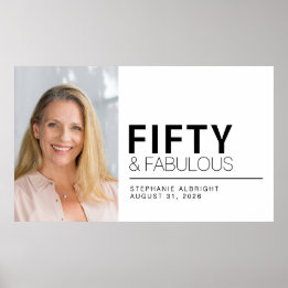 Affiche Cinquante ans et Fantastique Photo 50e Anniversair